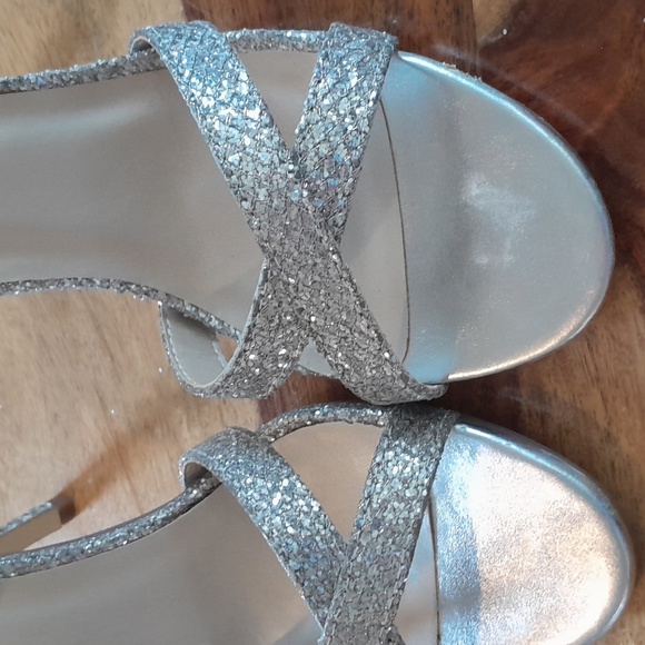 New -Sparkly David Bridal heels - Picture 6 of 16